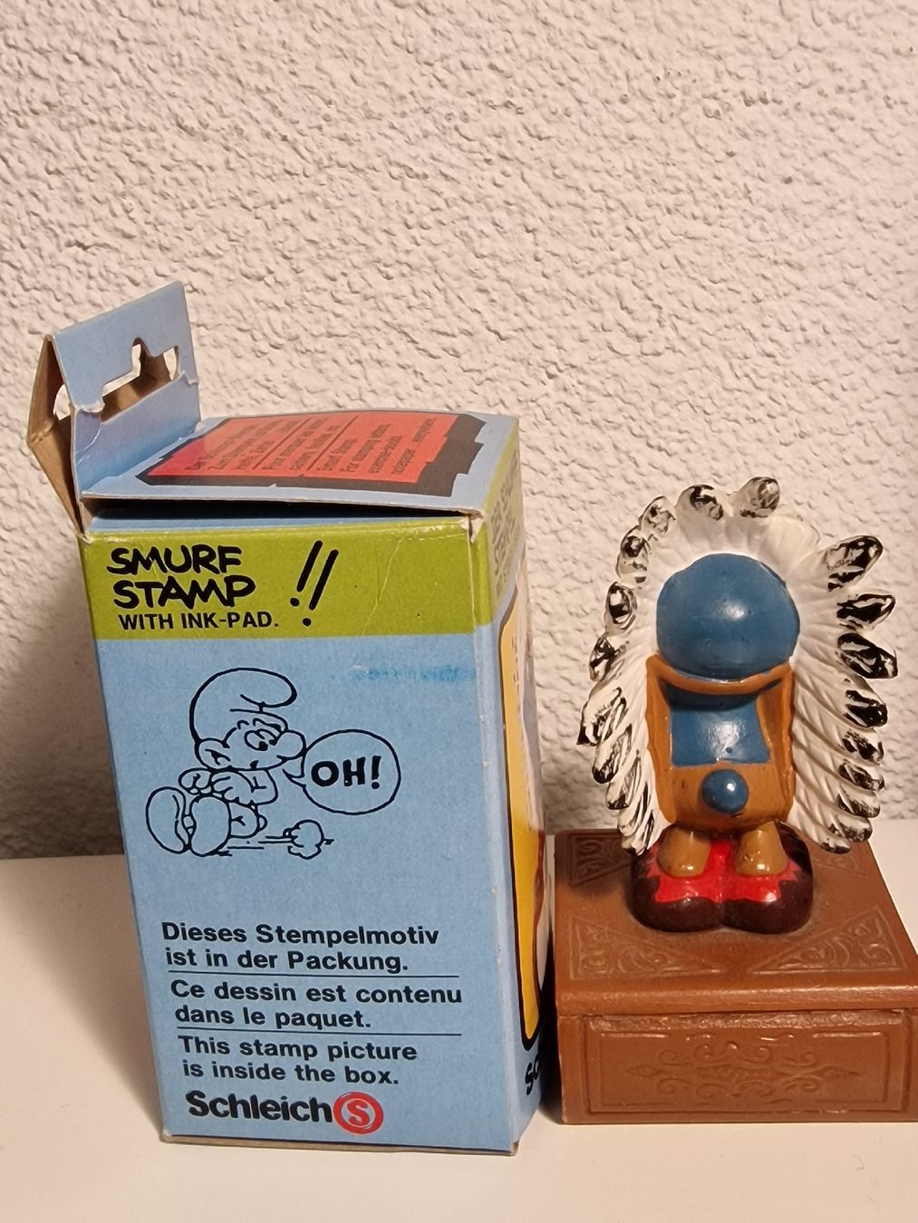 Schleich Statuette: Stempel Schlumpf Schleich – Usato da Oberarth venduto da Zimtstern01 2