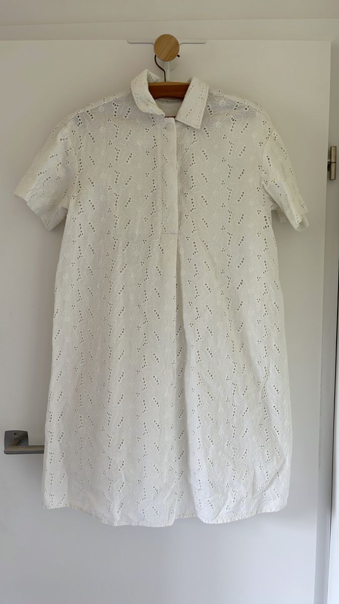Vestiti: Weisses Sommerkleid Gr. M \ KnowledgeCotton Apparel – Usato da Meggen venduto da Anjsch1990