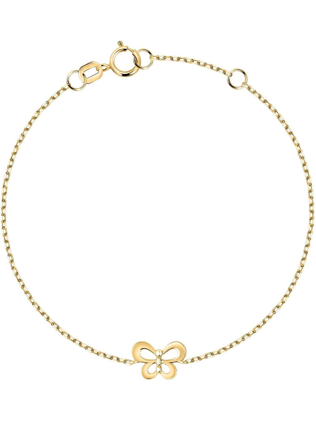 Bracciali & Braccialetti: Mädchen-Armband 375er Gelbgold – Nuovo e nell'imballaggio originale da Hemmental venduto da Royalgold