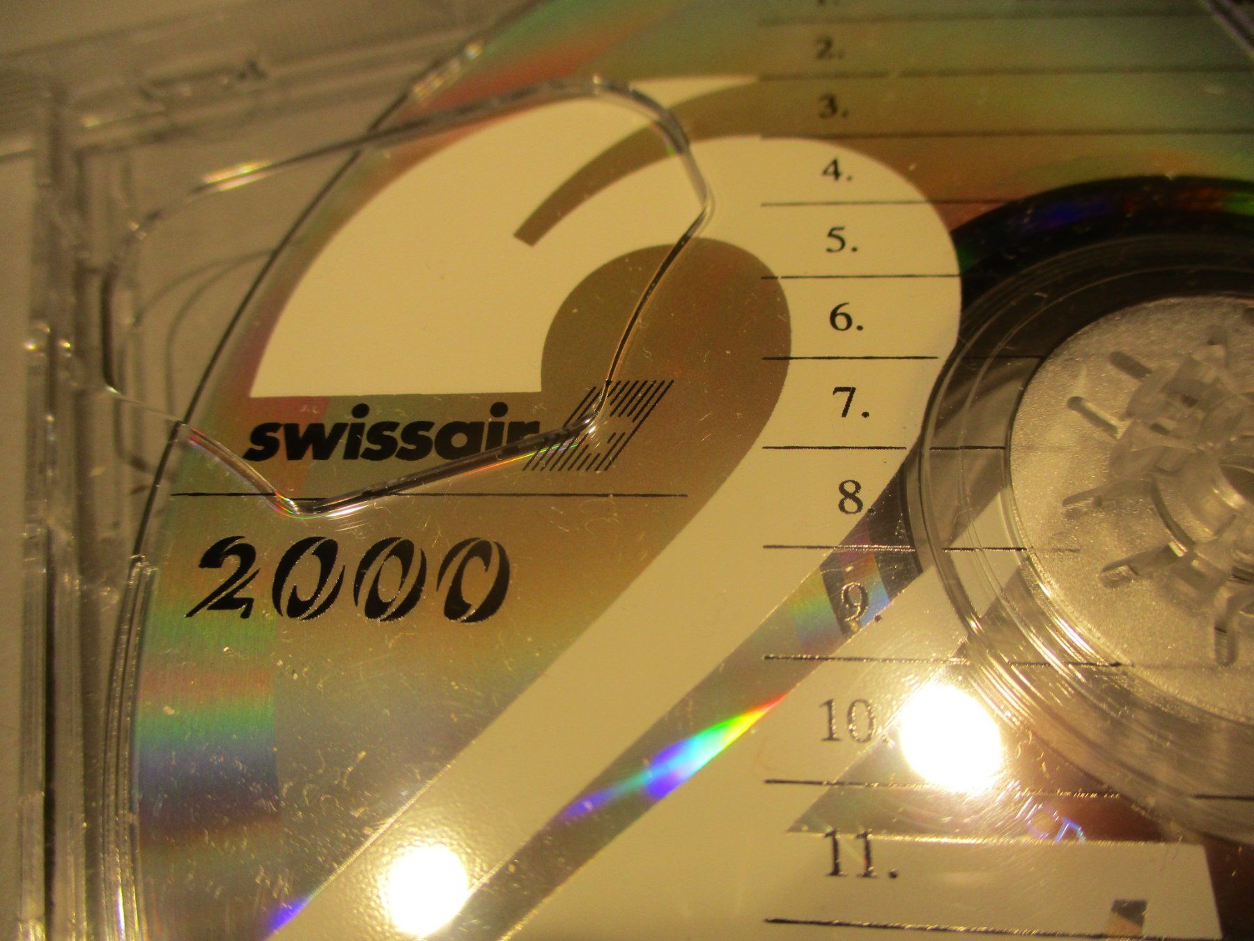 CD: SWISSAIR JUBI CD 2000 – Usato da Langnau i. E. venduto da Superseven69 3