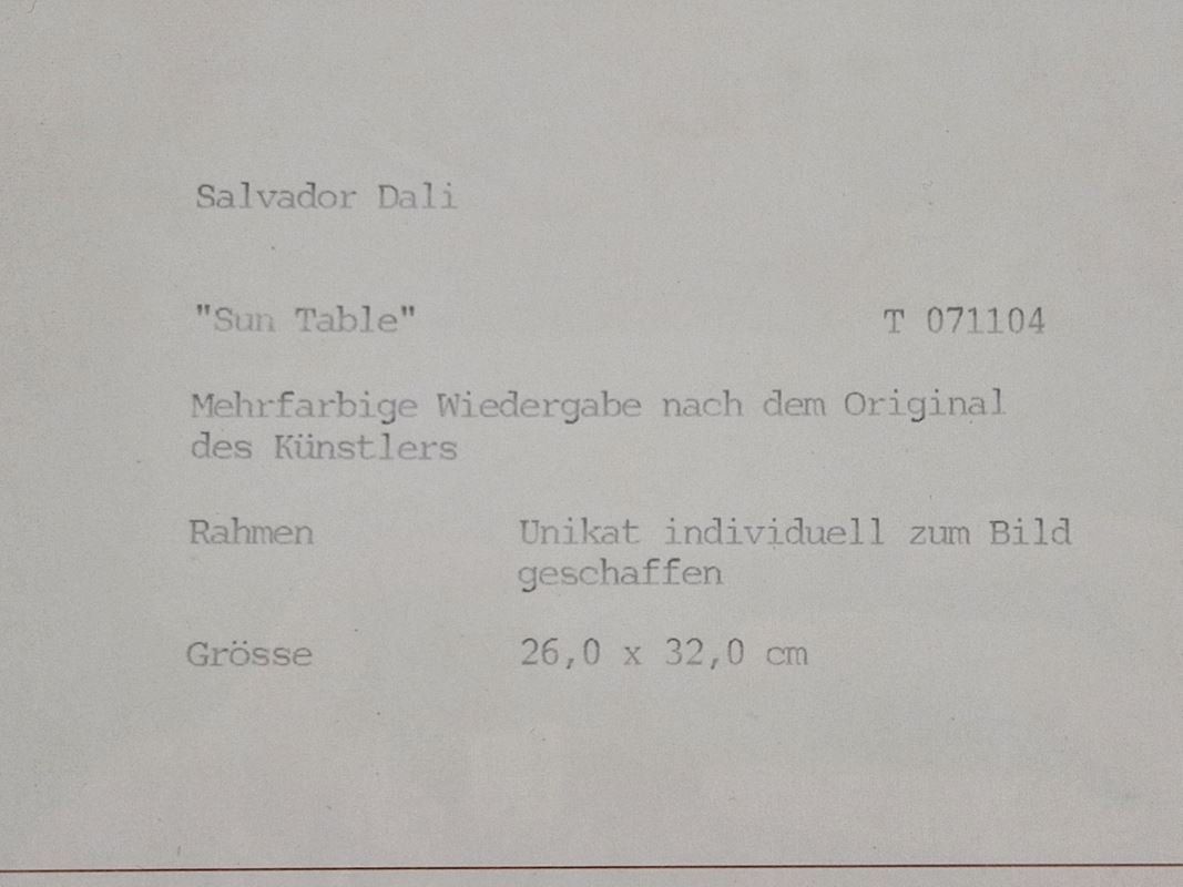 Tableaux: Verpacktes Bild Sun Table – Neuf avec emballage d'origine à Muhen par Restwert_Muhen 3