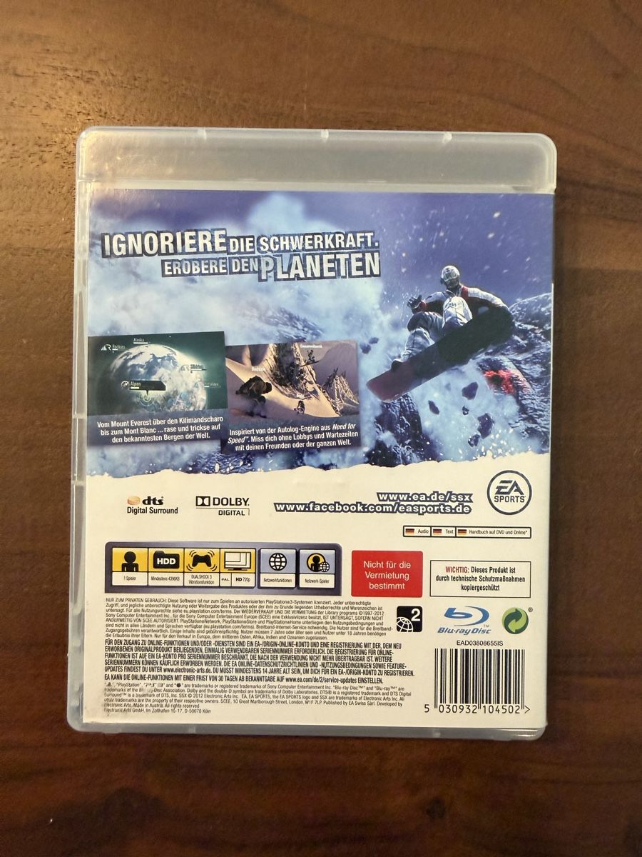Sony Giochi: SSX für PS3 – Usato da Thunstetten venduto da Virus_33 2