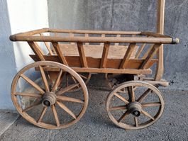 Antiker Leiterwagen