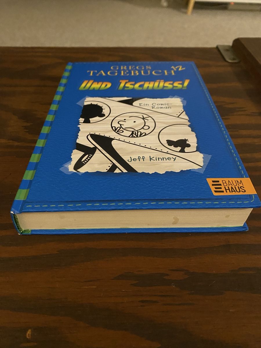 Libri: Gregs Tagebuch 12 Und Tschüss Comic-Roman – Nuovo (secondo la descrizione) da Kloten venduto da dra_s7km 1