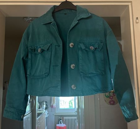 Veste courte verte taille S/M excellent état