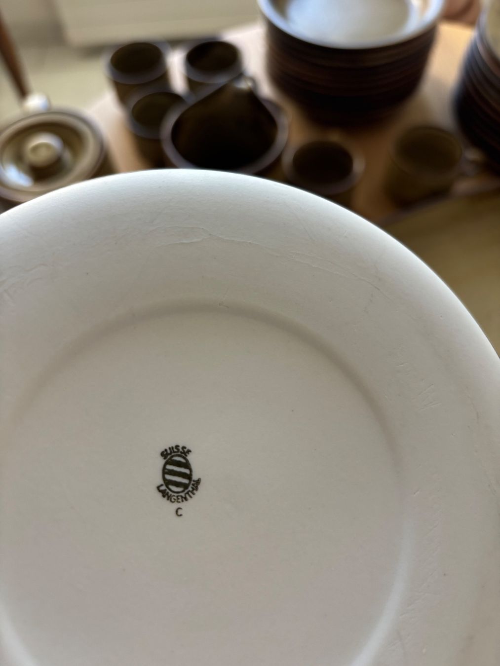 Set di piatti: Original Langenthal Suisse Geschirr Set Sahara – Usato da Zürich venduto da Dominik500 4
