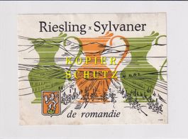 Etikette - Riesling x Sylvaner de romandie /bd