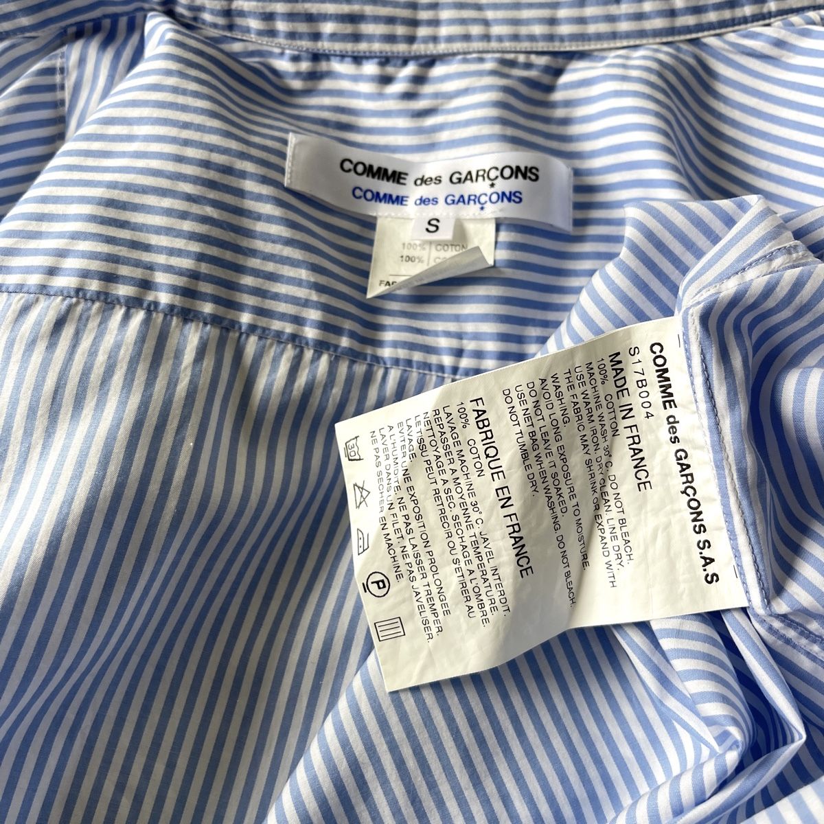 Camicette: COMME DES GARCONS Asymmetrical Shirt – Nuovo (secondo la descrizione) da Emmen venduto da Nightingale_2022 5