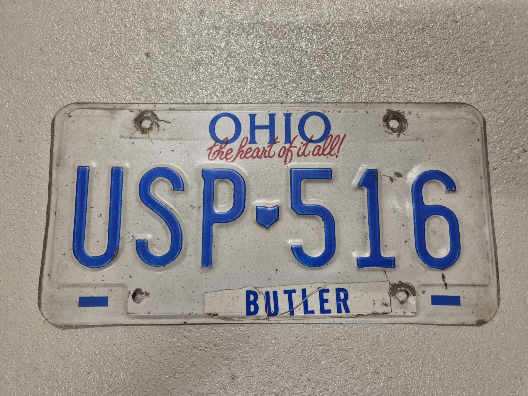 Insegne: US-Kontrollschild Ohio – Usato da Lachen SZ venduto da myr_qk5y