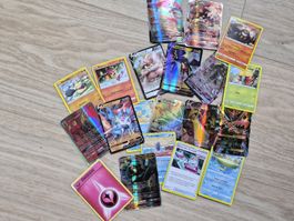 Cartes Pokémon divers lot 20 cartes 