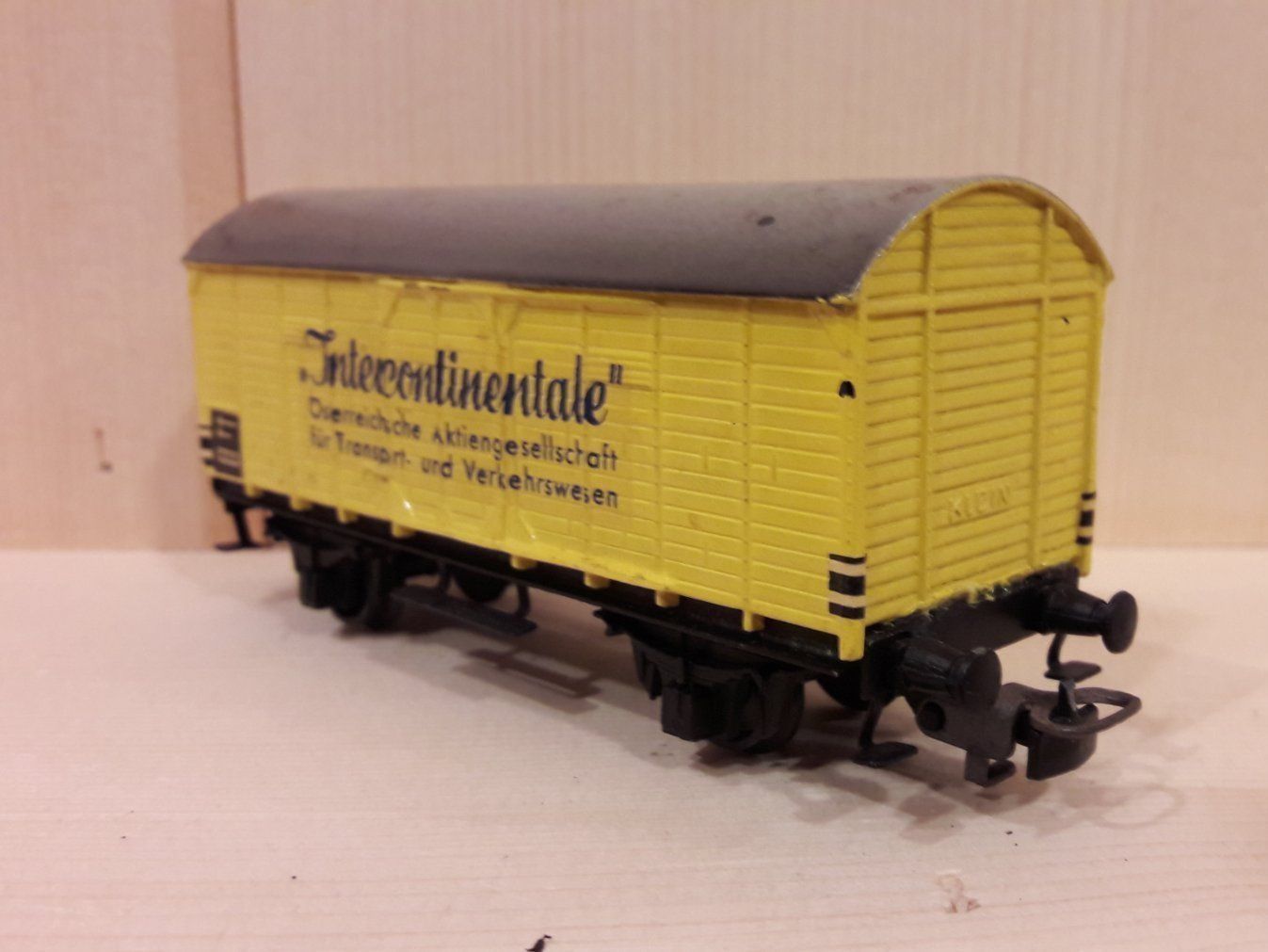 Kleinbahn Modellini di ferrovie: Kleinbahn HO DC : ÖBB wagon couvert 2ess – Usato da Buttes venduto da Cafe2005 1