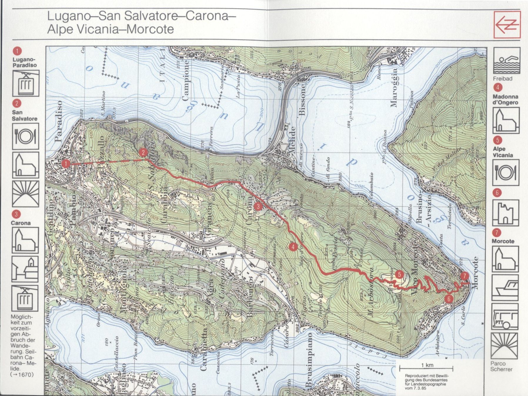Libri: WEGWEISER  Tessin - 20 Wandervorschäge – Nuovo (secondo la descrizione) da Biel/Bienne venduto da 07helios032 8