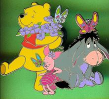 DISNEY  Winnie Puuh + I-Aah + Ferkel