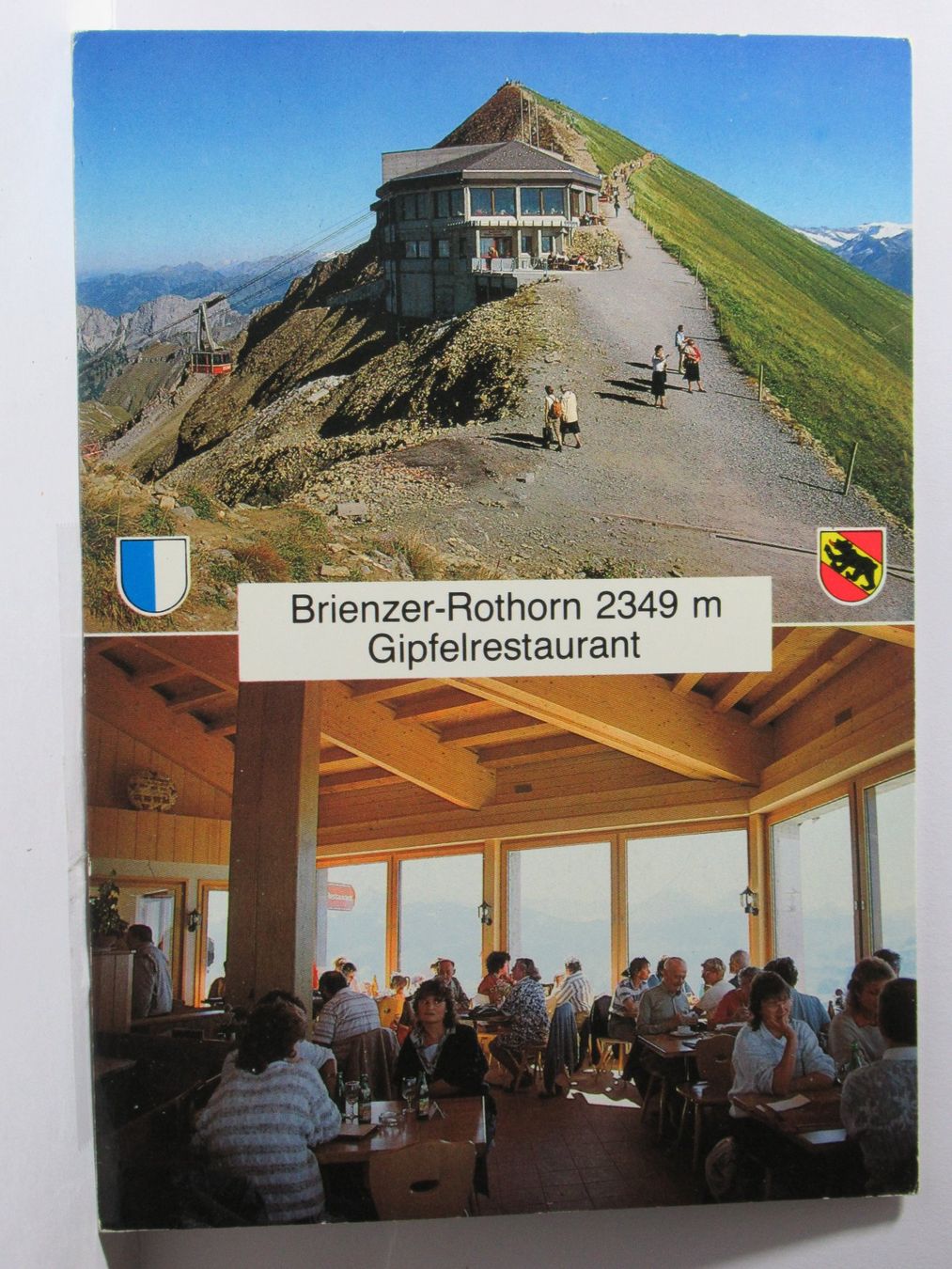 Cartoline postali: Restaurant Brienzer - Rothorn 1995 – Usato da Grenchen venduto da Bluemchen1900