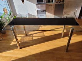 Esstisch Glas/Metall