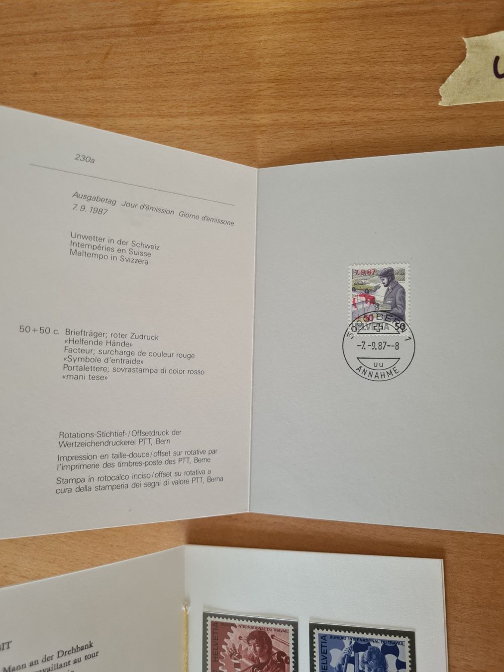 Tutti i francobolli: Sonderbriefmarke markenheft dienstmarken – Usato da Reinach BL venduto da andreas_mueller 2