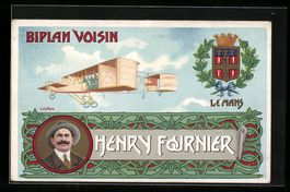 Le Mans, Biplan Voison et Henry Fournier