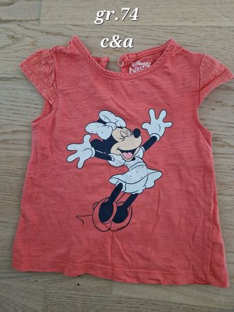 Kurzarm Shirt grösse 74 Minnie Mouse