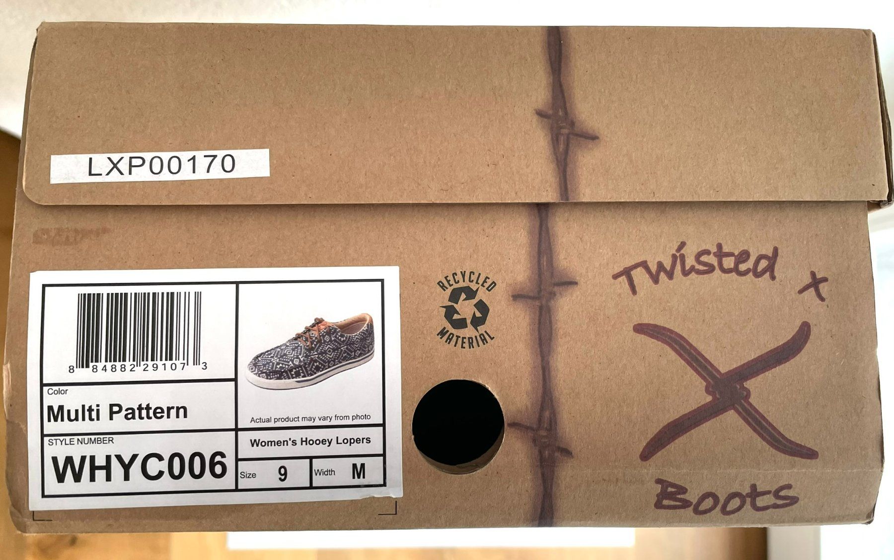 Scarpe da donna: Twisted X Hooey Loper Western Sneaker Multi Pattern Damen 40 – Usato da Frutigen venduto da stusan 6