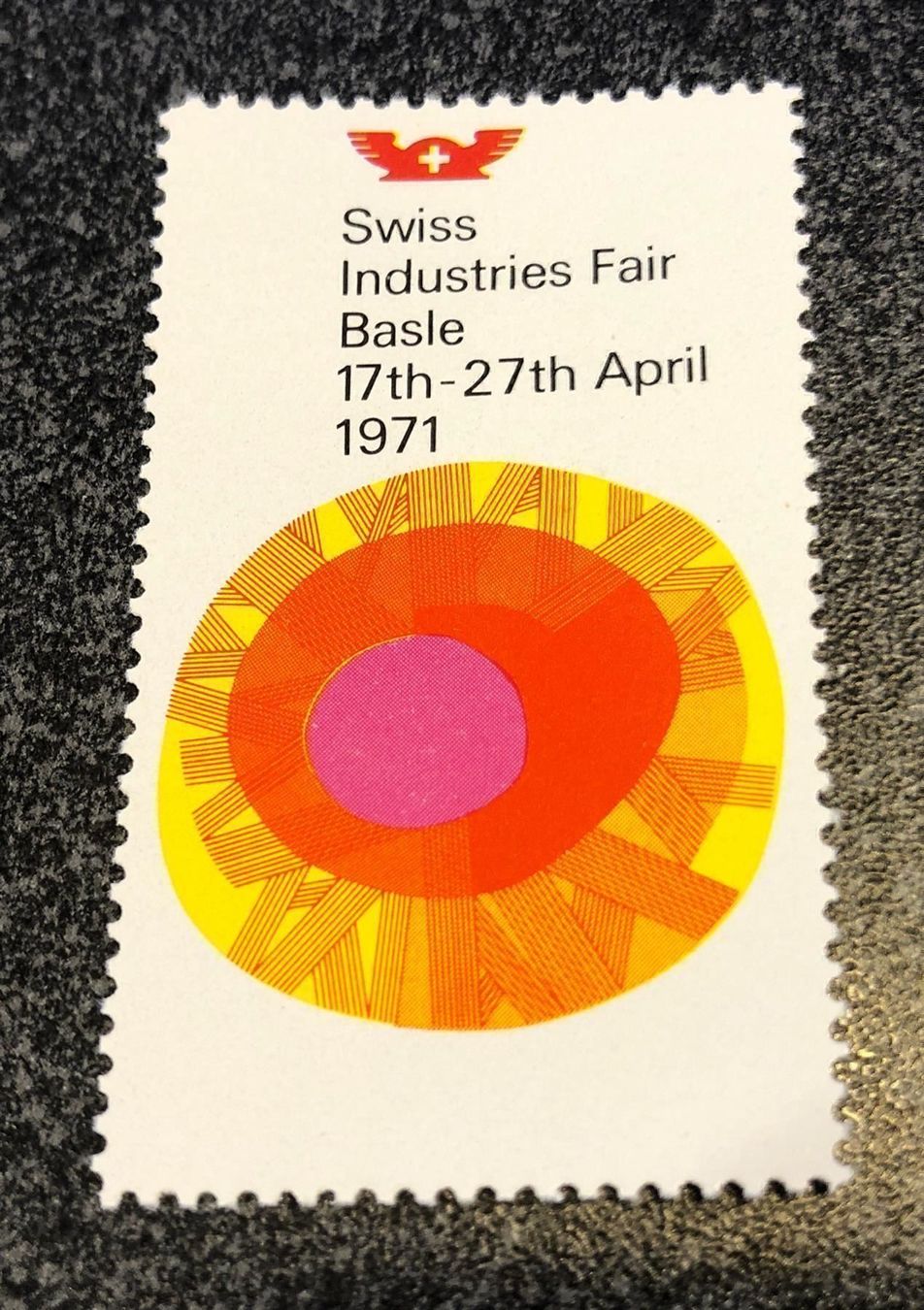 Tutti i francobolli: Werbe-Briefmarke MUBA 1971, 1.-- – Nuovo (secondo la descrizione) da Winterthur venduto da SchatzchischtliWinti