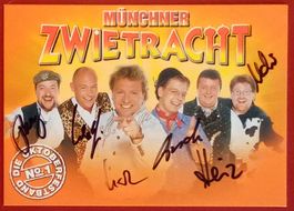 Münchner Zwietracht Autogramm signiert Foto 10x15cm