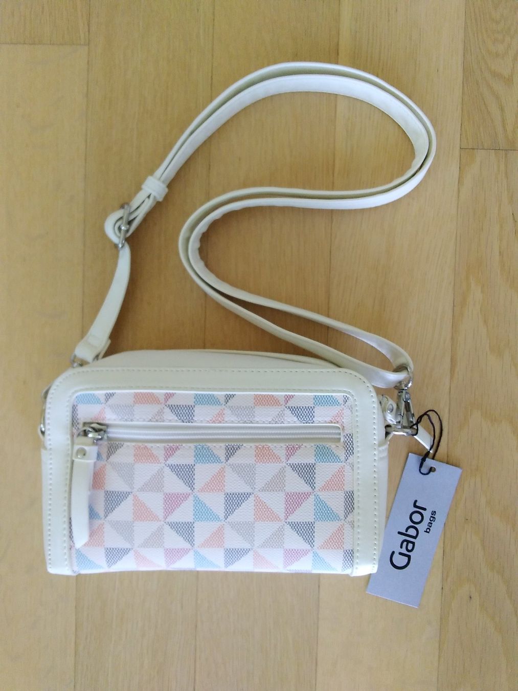 Gabor Borse da donna: GABOR Crossbody Bag Offwhite Multicolor – Nuovo e nell'imballaggio originale da Buchrain venduto da QueenyHE51