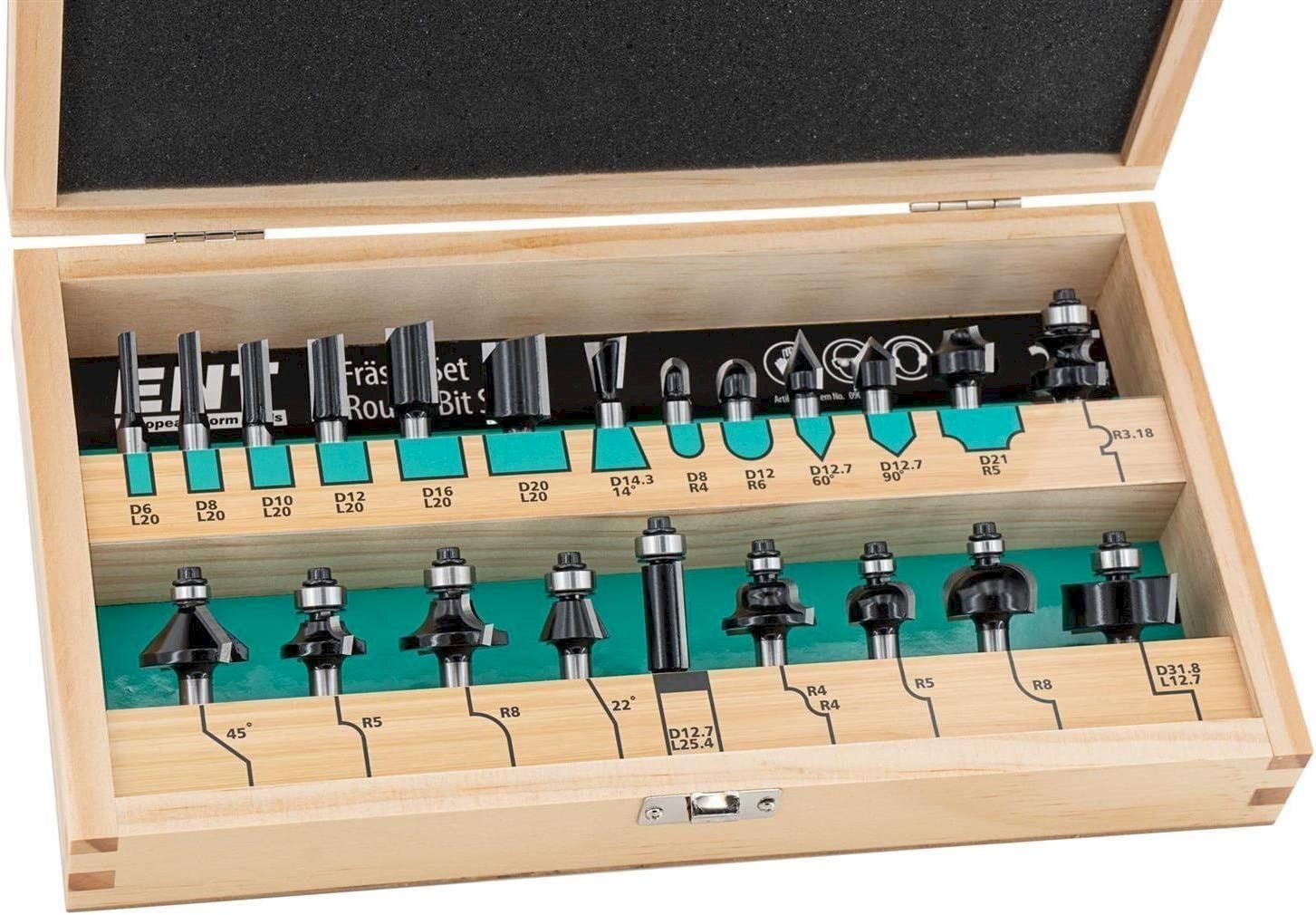 Alle Werkzeuge: ENT Fräser-Set 22-teilig – Neu und originalverpackt aus Bottighofen von zaap