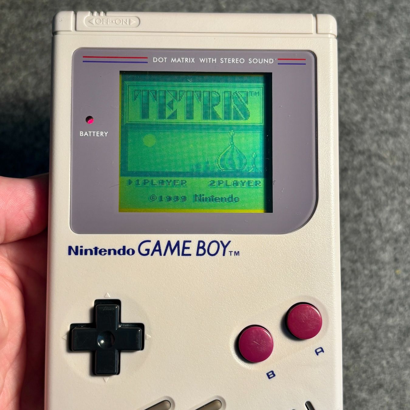 Nintendo Konsolen: GameBoy Classic DMG-01 Konsole + Tetris Original – Gebraucht aus Mollis von GamingCorner 3
