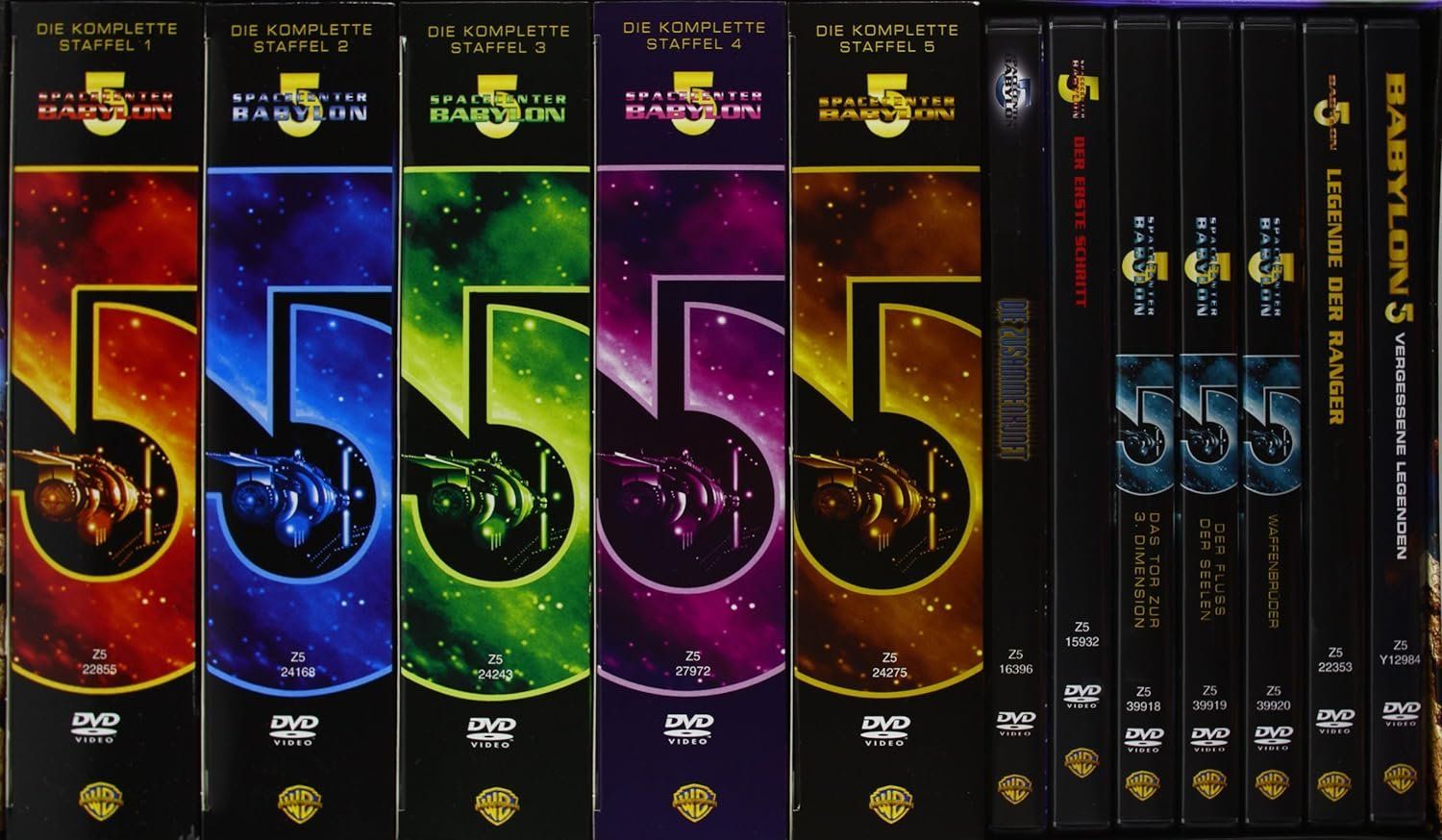 Tutti i DVDs: DVD Spacecenter Babylon 5 - Complete Collection Box – Nuovo e nell'imballaggio originale da Dübendorf venduto da 13geister