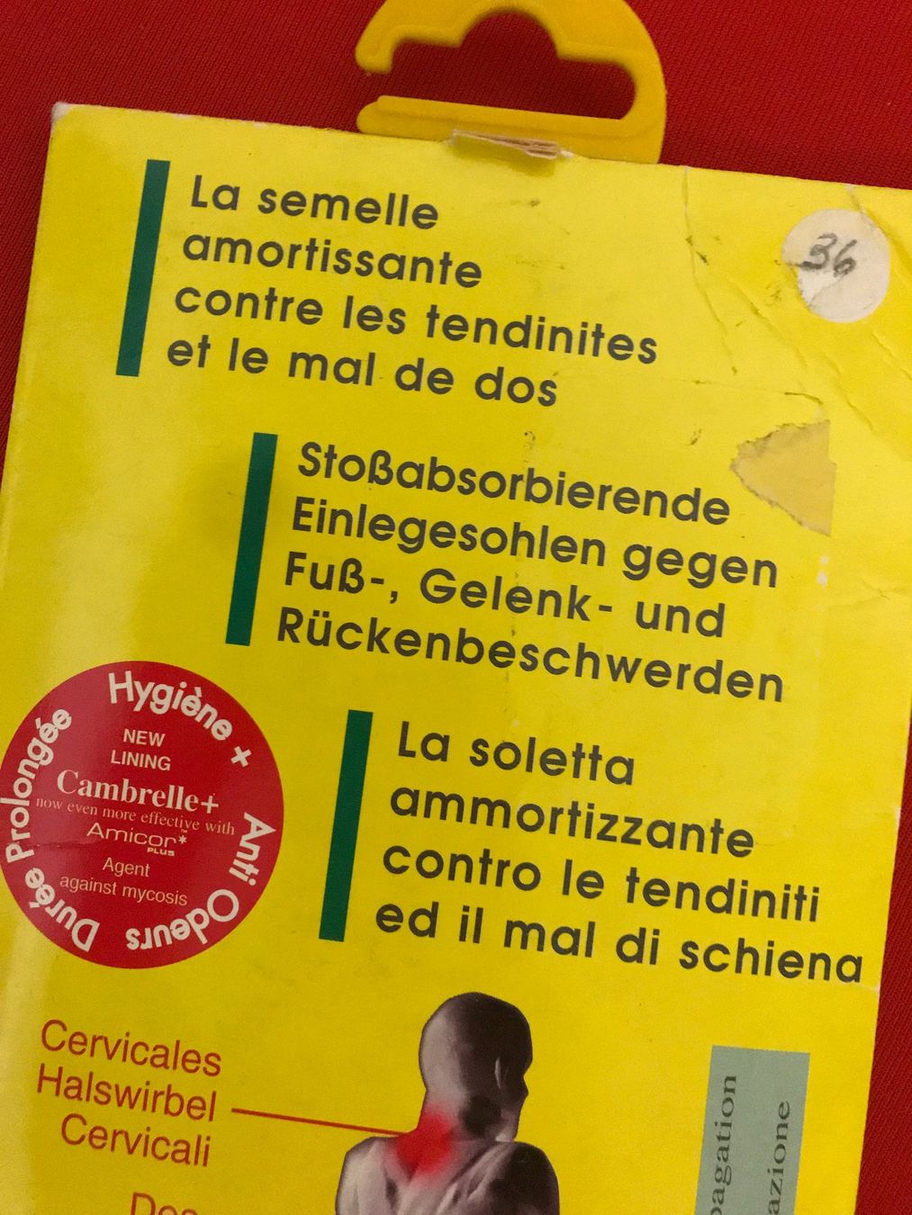 Scarpe da donna: HighTech Einlegesohle NOENE ultradünn stossabsorbierend Gr36 – Nuovo e nell'imballaggio originale da Adliswil venduto da vette56 3