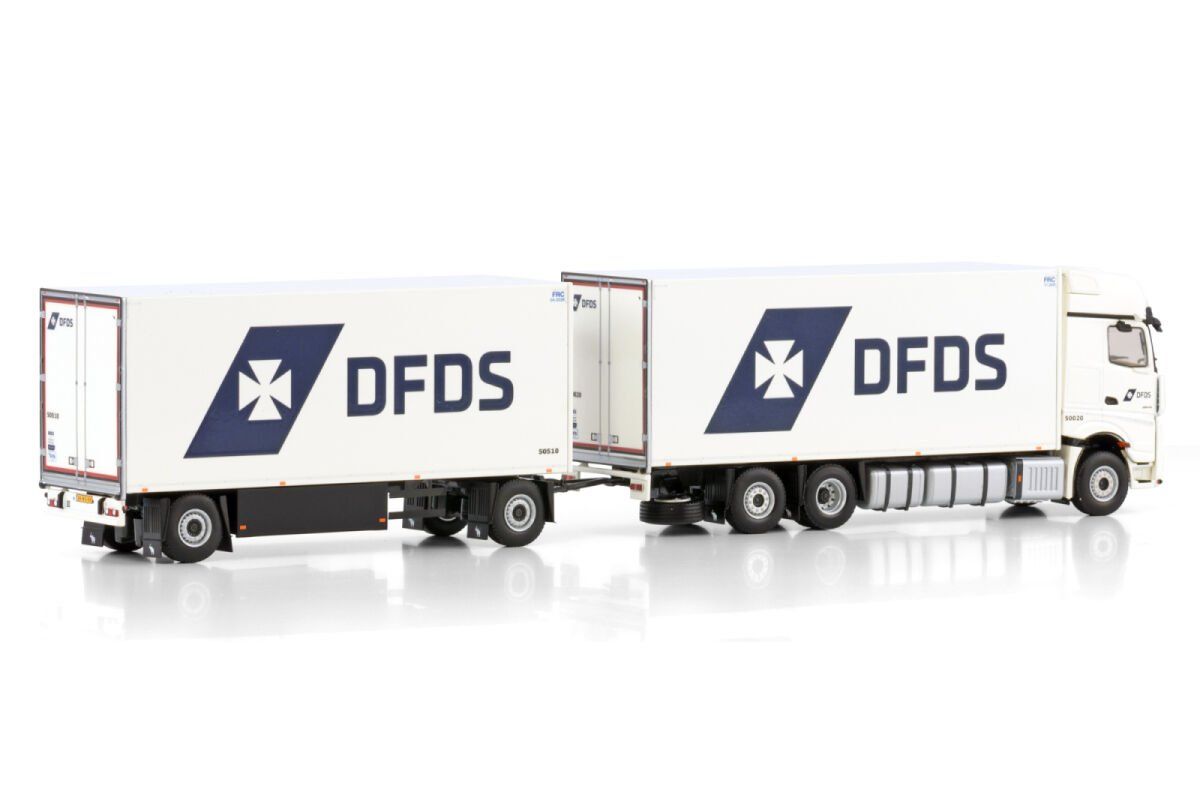 WSI Models Kit di modellismo & Modellini statici: WSI 4547 mercedes DFDS – Nuovo (secondo la descrizione) da Dagmersellen venduto da FBM-Bacheli 1