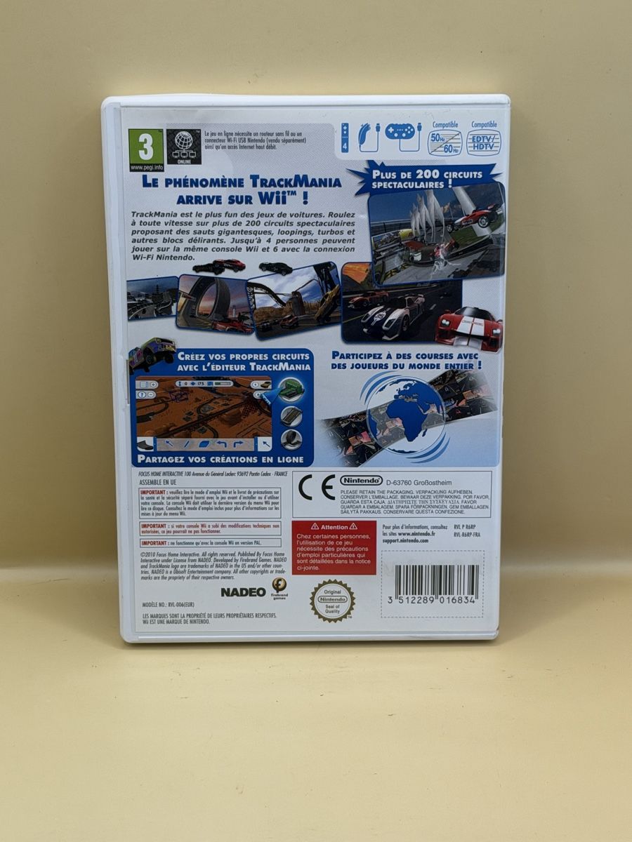 Giochi: Trackmania Nintendo Wii – Usato da Genève venduto da sho_67qj 1