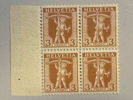 1907, Tellknabe im Rahmen, ZNr. 102, postfrisch