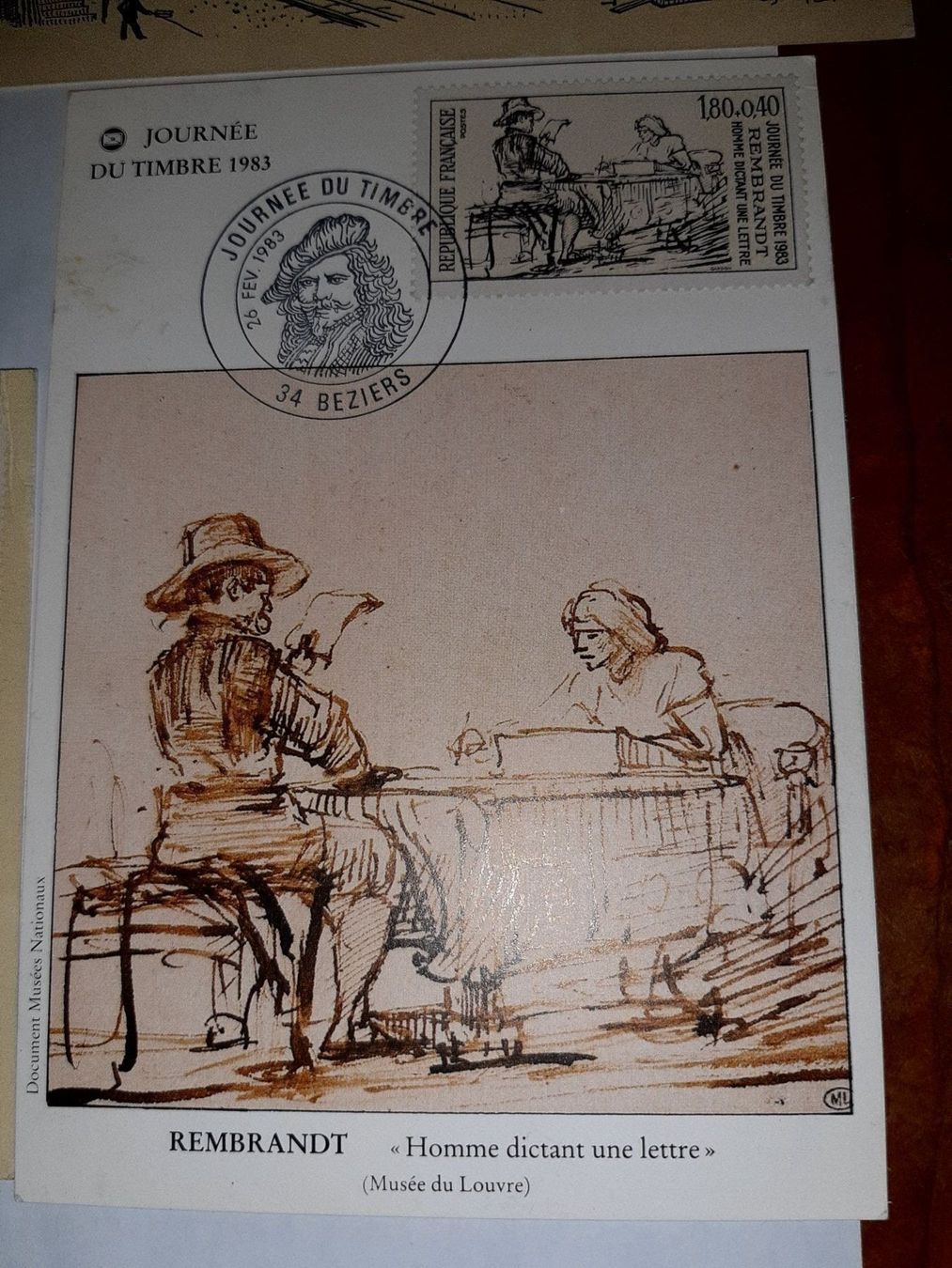 Cartoline postali: 4 cartes postales journee du timbre – Nuovo (secondo la descrizione) da Le locle venduto da juliensaran 1