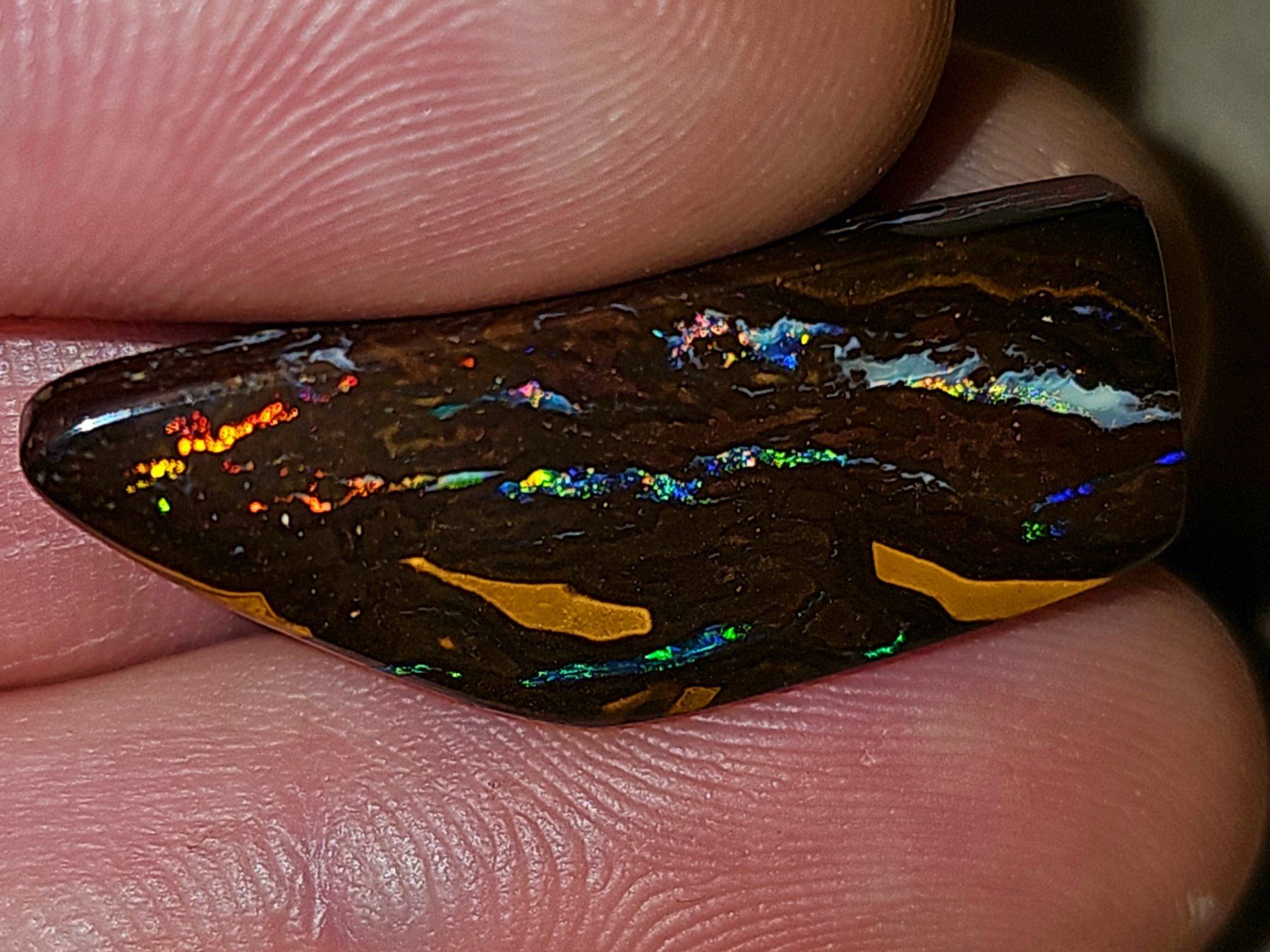 Edelsteine: 32.3ct Boulder Opal aus Koroit, Australien – Neu und originalverpackt aus Uerkheim von Winwinner 2