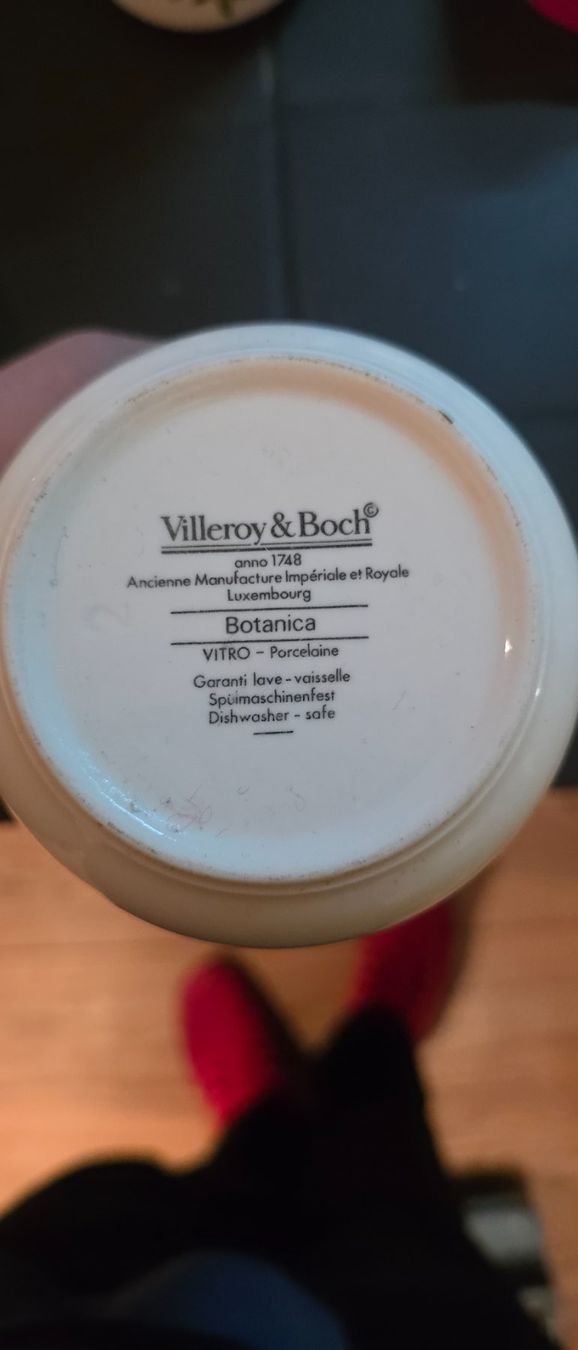 Villeroy & Boch Zuccheriere: Villeroy&Boch Botanica Dose mit Deckel – Usato da Illighausen venduto da Sam_Schmidt 1