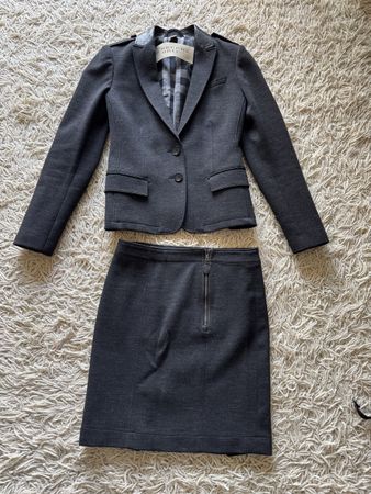 Burberry Anzug (Blazer + Rock), Gr 36, mit Wolle