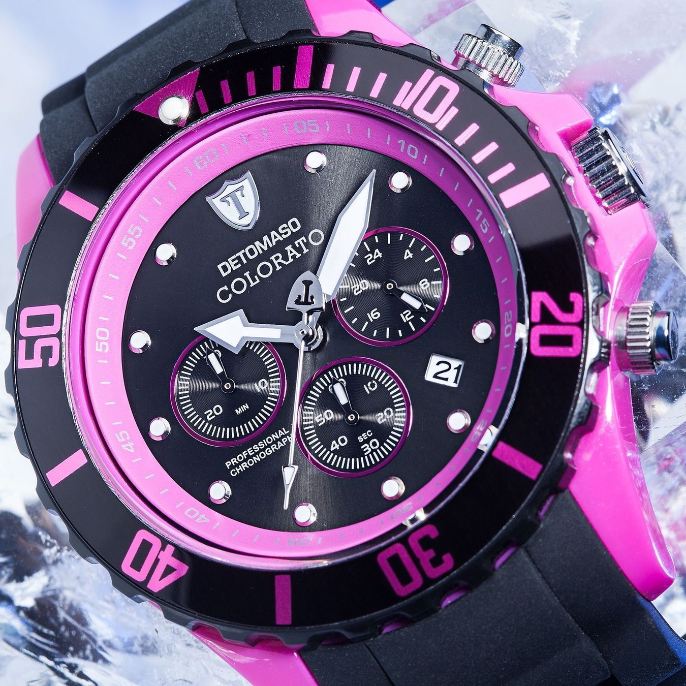 Orologi: Detomaso Colorato Chrono Analog Quarz – Nuovo e nell'imballaggio originale da Meilen venduto da Schelmi99 4
