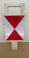 Alte Zugschluss-Signaltafel DB