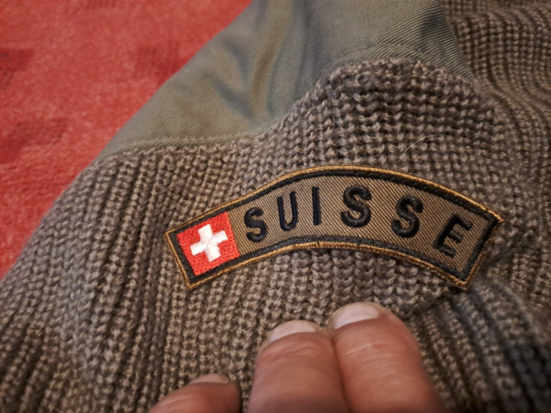 Armée suisse Uniformes: Instruktoren Pullover mit Klett Grösse 48 – D'occasion à St.Gallen par Infanteriewerk 2