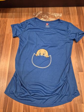 Umstandsshirt mit Baby Motiv, Grösse L- Neu! K10