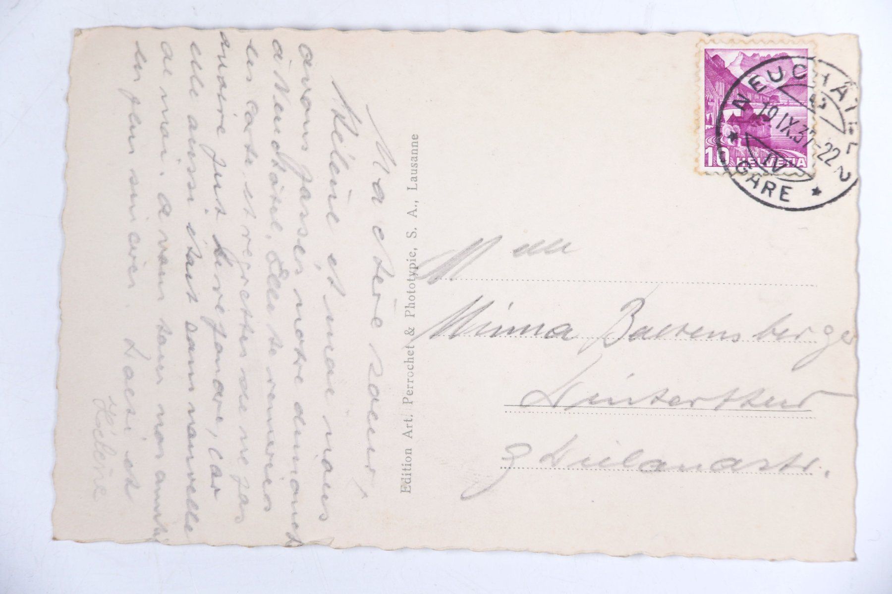 Cartoline postali: Oldtimer beim Bahnhof Neuenburg – Usato da Hettlingen venduto da Scholi99 1