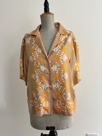 Seidenbluse von Sandro in Grösse 2