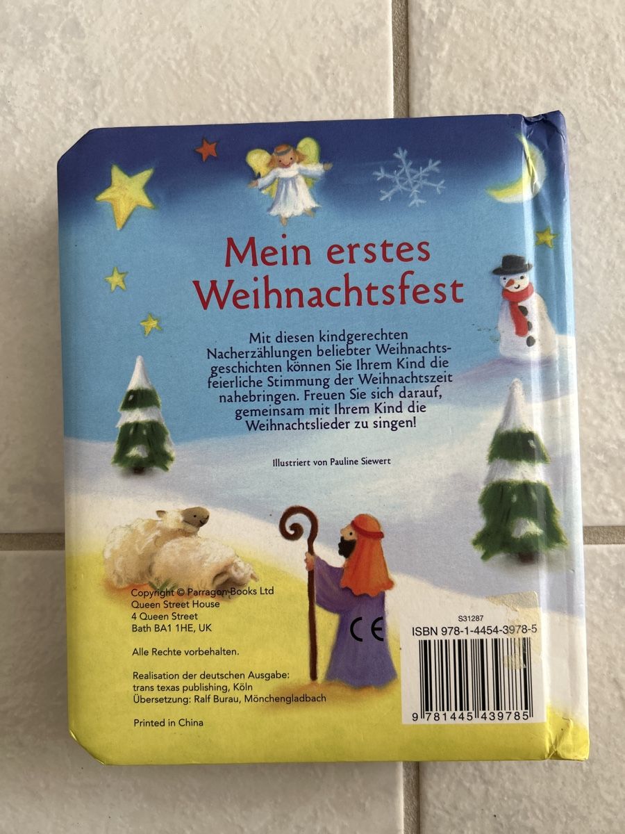 Libri: Buch Mein erstes Weihnachtsfest – Usato da Lostorf venduto da Venice16 1
