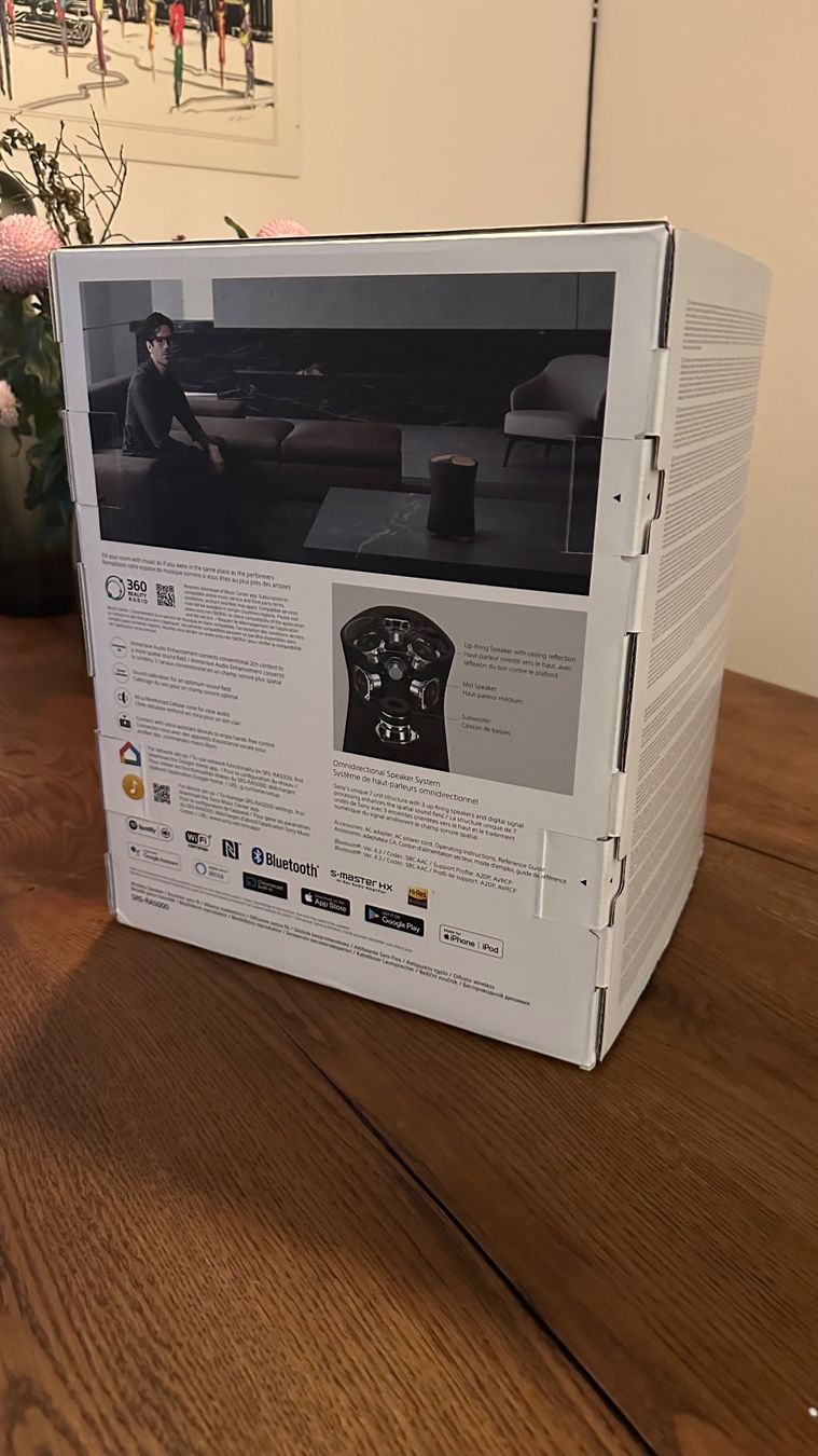 Sony Casse acustiche: SonySRS-RA5000 BLACK – Nuovo e nell'imballaggio originale da Zürich venduto da coke62 4