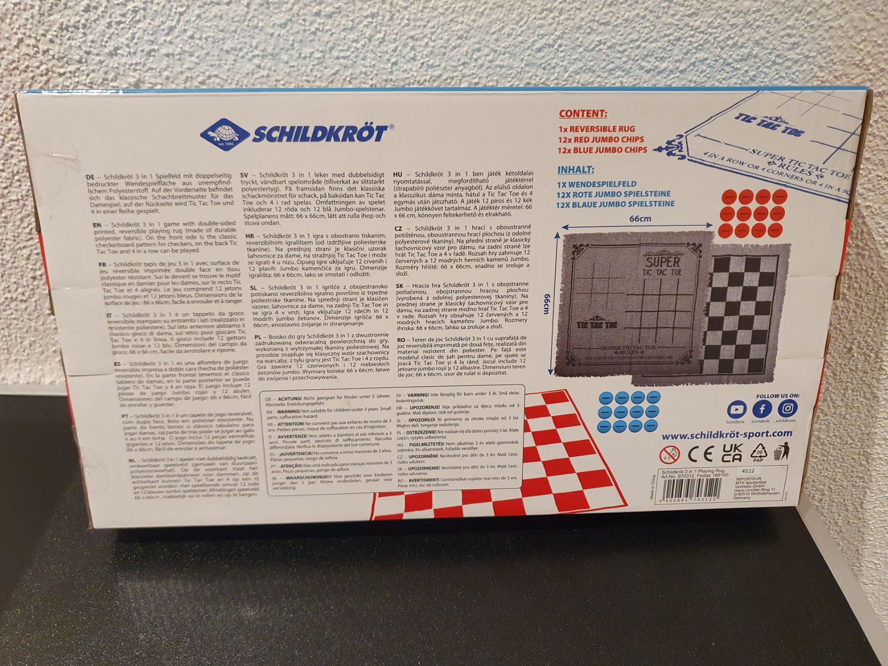Giochi: Neu - Schildkröt - 3 in 1 Playing Rug – Nuovo e nell'imballaggio originale da Dagmersellen venduto da Jarsetz_Restposten 1