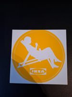 Vintage Rar Sticker Aufkleber IKEA Gelb Wie Neu!