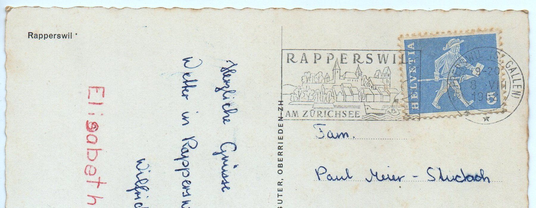 Cartes postales: RAPPERSWIL – D'occasion à Jona par philajona 1