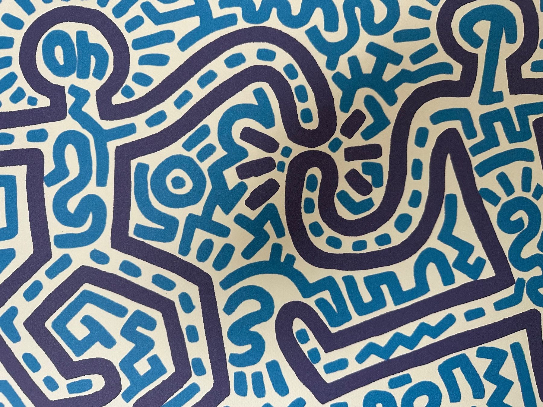 Dipinti: Keith Haring: Untitled, POP Art 16/150 – Nuovo (secondo la descrizione) da Meilen venduto da Smgdesign 5