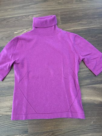 Rollkragenpullover Globus Essentials pink S Kaschmir Seide